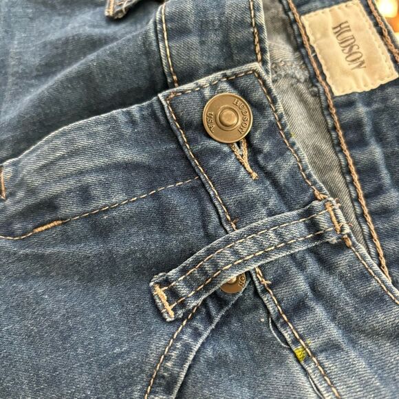 Hudson Distressed Jeans Girls Size 12 Back Pocket Flaps - Picture 8 of 8